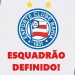 SAIU! Confira a escalação do Bahia para enfrentar o Vasco neste domingo na Fonte Nova