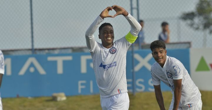 Sub-17: Bahia vacila e leva empate do Fluminense pelo Campeonato Brasileiro