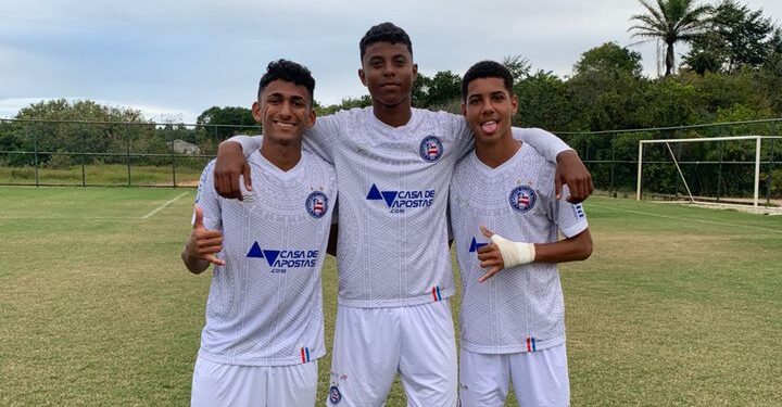 Bahia goleia o Ypiranga por 10 a 0 e avança de fase no Campeonato Baiano Sub-15