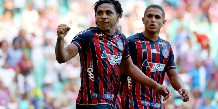 Com gol de Jacaré, Bahia vence o Brusque por 1 a 0 na Fonte Nova