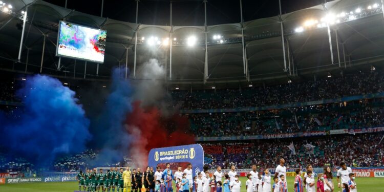 Com recorde de público, Bahia vacila e fica no empate em 1 a 1 contra o Guarani