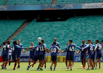 Confira a programação de treinos do Bahia para enfrentar o Guarani
