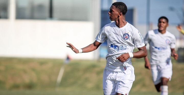 Sub-15: Bahia goleia o Vitória por 5 a 0 e avança para final do Campeonato Baiano
