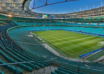 Gramado da Arena Fonte Nova passa por requalificação para a próxima temporada