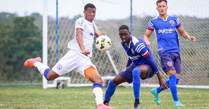 Sub-20 do Bahia empata sem gols contra o Canaã em amistoso preparatório para a Copinha