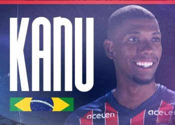 Bahia oficializa contratação do zagueiro Kanu