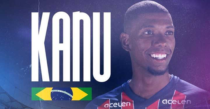 Bahia oficializa contratação do zagueiro Kanu
