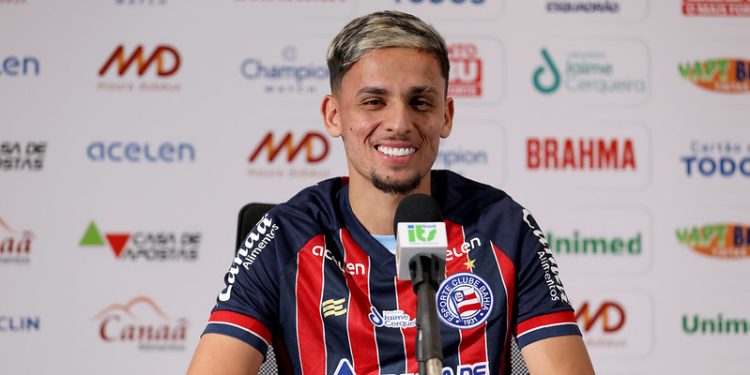 Atacante Biel fala sobre ‘status’ de maior contratação do Bahia: “Venho trabalhando bastante para chegar a esse ponto”