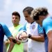 Com reforços em campo, Renato Paiva comanda treino tático na Cidade Tricolor