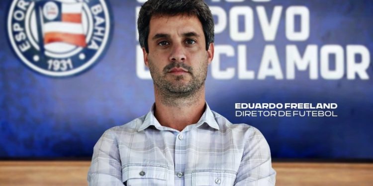 Eduardo Freeland deixa o Bahia após chegada do Grupo City
