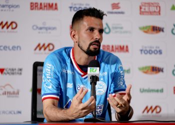 Marcos Felipe fala sobre adaptação no Bahia e primeiros treinos com Renato Paiva