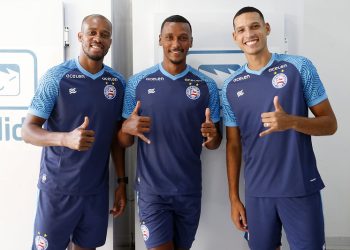 Confira quais jogadores se reapresentaram no Bahia nesta segunda