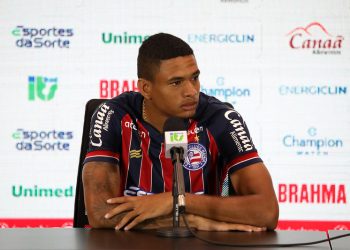 Apresentado, Diego Rosa fala sobre sonho de infância em defender o Bahia