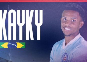 Bahia anuncia contratação do atacante Kayke por empréstimo do Manchester City