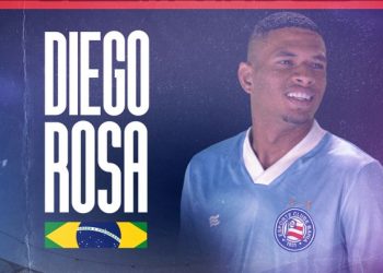 Bahia anuncia contratação em definitivo do meia Diego Rosa, do Manchester City até 2027