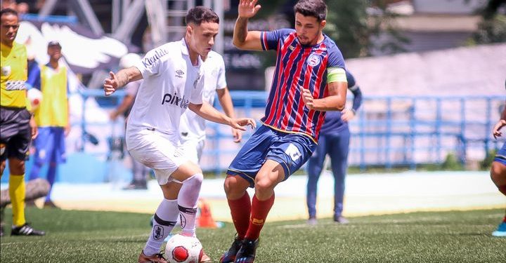 Bahia é derrotado pelo Santos e se despede da Copa São Paulo de futebol júnior