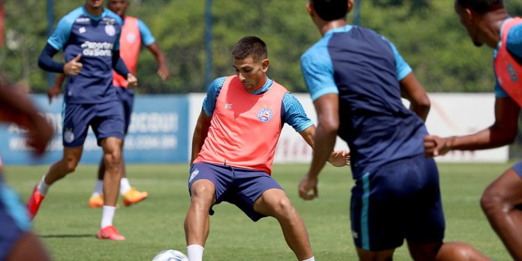 Bahia faz último treino e encerra preparação para enfrentar o Sampaio Corrêa pelo Nordestão