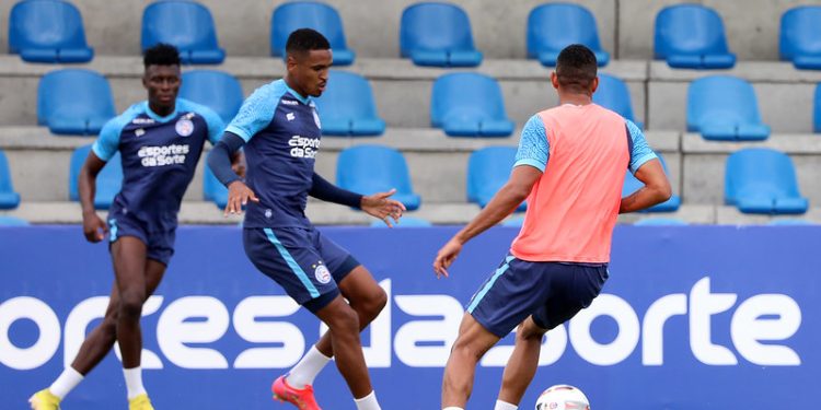 Bahia faz único treino e encerra preparação para enfrentar o Jacobinense