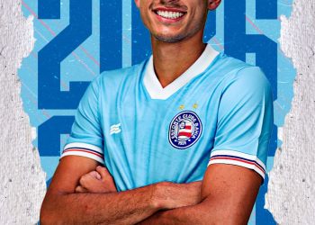 Bahia renova contrato do zagueiro Gabriel Xavier