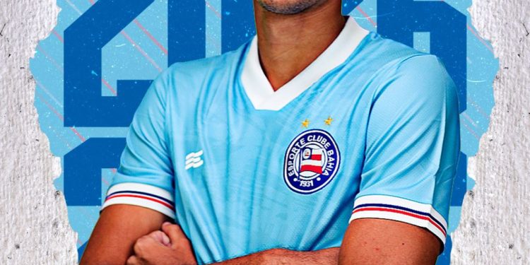 Bahia renova contrato do zagueiro Gabriel Xavier