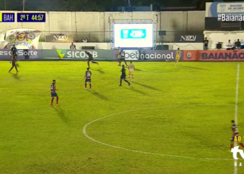 Com gol de Ricardo Goulart, Bahia vence o Jacuipense fora de casa por 1 a 0