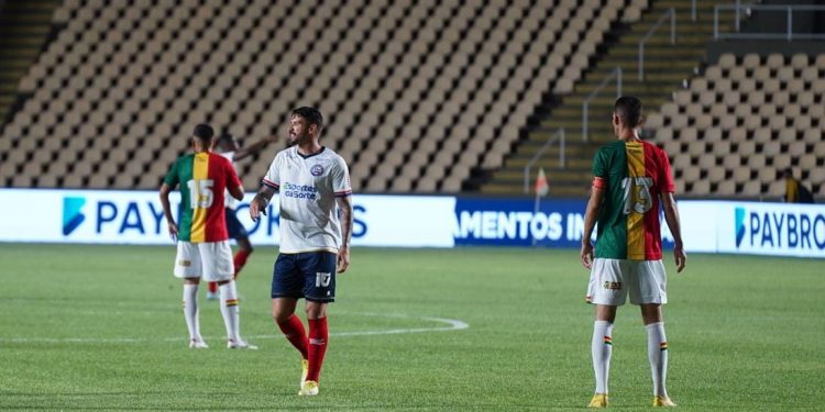Pela Copa do Nordeste, Bahia vacila e perde para o Sampaio Corrêa por 1 a 0