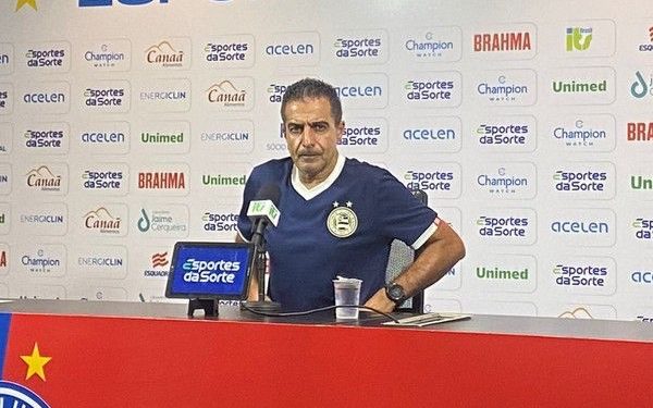 Com virada ainda no primeiro tempo, Renato Paiva analisa o começo de jogo ruim do Bahia