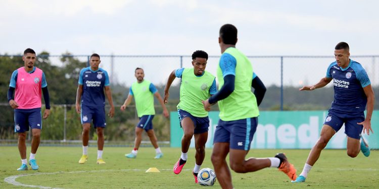 Bahia encerra preparação para enfrentar o CRB pela Copa do Nordeste