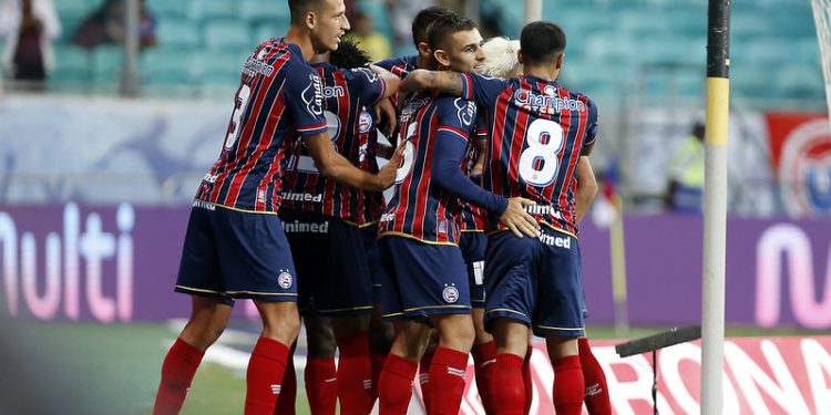 Bahia joga bem e vence o CRB por 3 a 0 na Fonte Nova