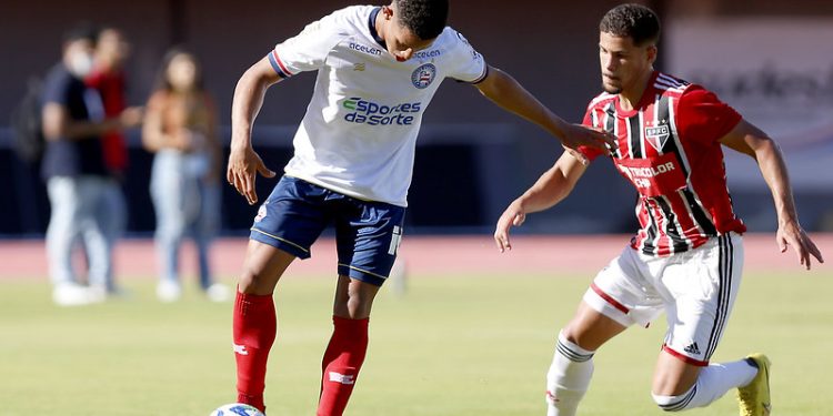 De virada, Bahia vence o São Paulo por 2 a 1 pelo Brasileirão sub-20