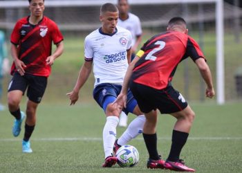 Sub-20: Bahia perde por 1 a 0 para o Athletico-PR pelo Campeonato Brasileiro