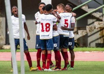 Sub-20: Bahia vence o Jacuipense por 2 a 1 em Pituaçu