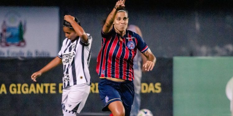 Time feminino do Bahia aplica goleada histórica de 10 a 0 contra o Ceará