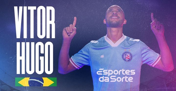 Bahia oficializa contratação do zagueiro Victor Hugo