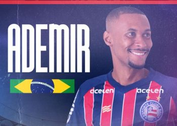 Bahia anuncia contratação do atacante Ademir até o fim de 2025