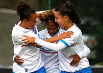 Com gol de Ary, Bahia vence o Atlético-MG pelo Brasileirão feminino