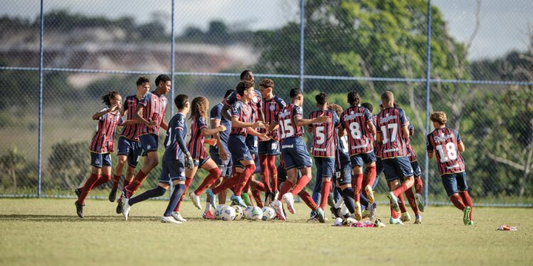 Sub-15 do Bahia estreia na Copa Metropolitana com goleada por 12 a 0 no Cajazeiras