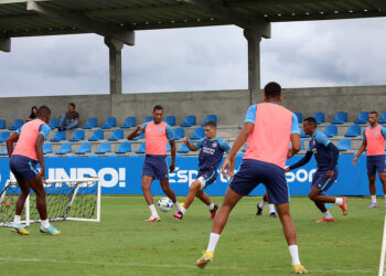 Bahia faz último treino e encerra preparação para enfrentar o Inter pelo Brasileirão