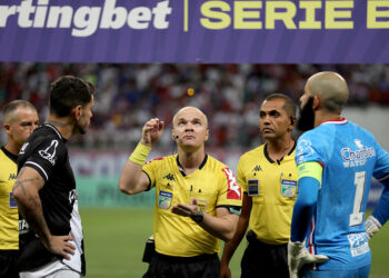 Bahia x Goiás: Dênis da Silva Ribeiro apita jogo na Fonte Nova