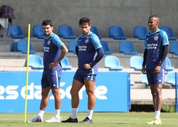 Com mudanças, confira a provável escalação do Bahia para a decisão contra o Santos na Copa do Brasil