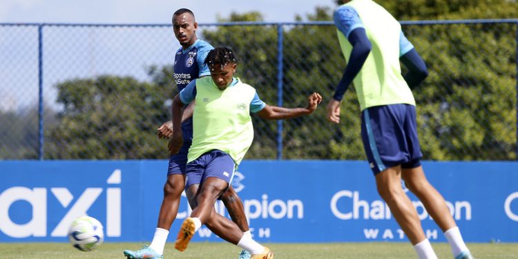 Bahia faz último treino e encerra preparação para enfrentar o Grêmio na Fonte Nova