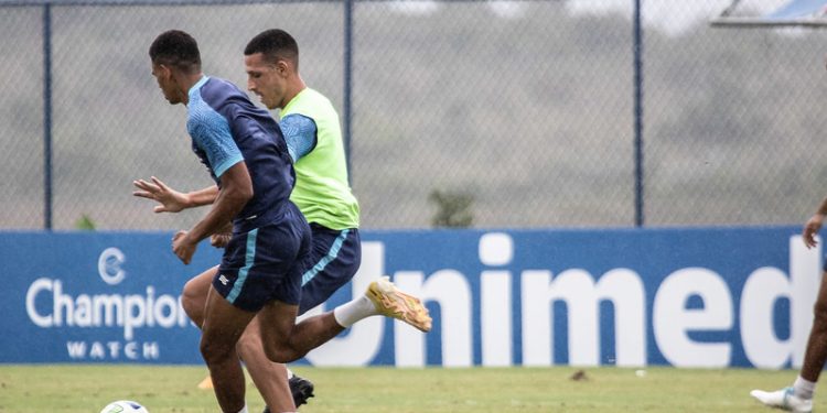 Bahia realiza treino técnico e segue se preparando para enfrentar o Palmeiras