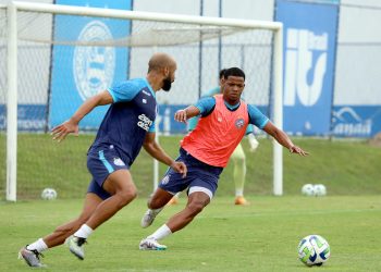 Com foco nas finalizações, Bahia segue se preparando para enfrentar o Cruzeiro na Fonte Nova