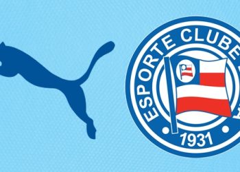 PUMA será a nova fornecedora de material esportivo do Bahia em 2024, diz PVC