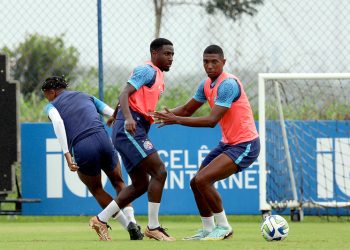 Sem Biel e Jacaré, Bahia se reapresenta e inicia preparação para enfrentar o Cruzeiro