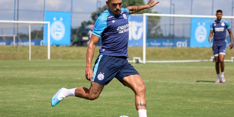 Bahia faz último treino e encerra preparação para enfrentar o Grêmio