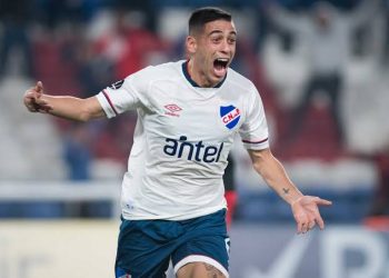 Bahia negocia contratação do lateral-esquerdo Camilo Cándido, do Nacional-URU