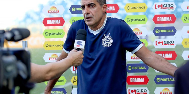 Paiva reconhece erro em escalação inicial do Bahia contra o Cuiabá: ‘Totalmente apáticos’