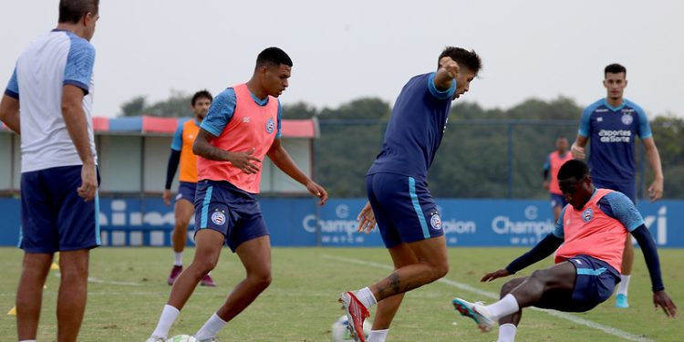 Após folga, elenco do Bahia se reapresenta e inicia preparação para enfrentar o América-MG