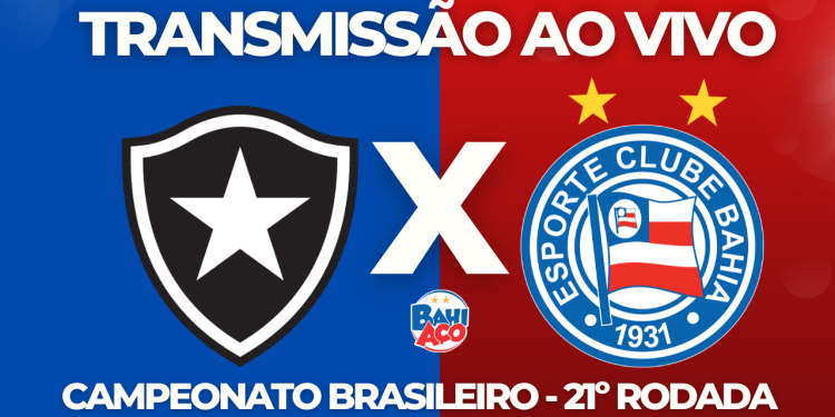 Assistir Botafogo x Bahia AO VIVO pela 21º rodada do Campeonato Brasileiro